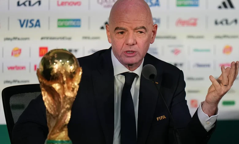 جياني إنفانتينو رئيس الاتحاد الدولي لكرة القدم